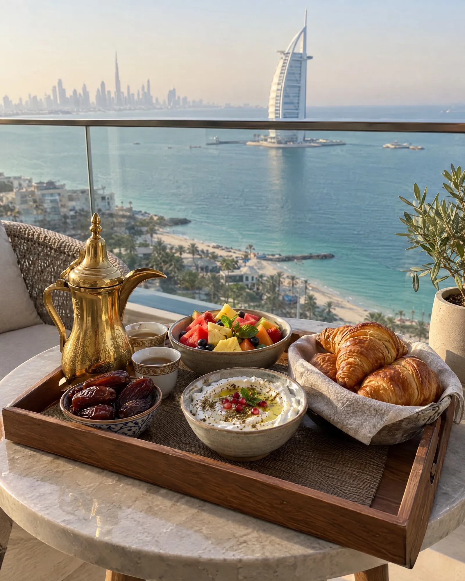 Breakfast on the terrace